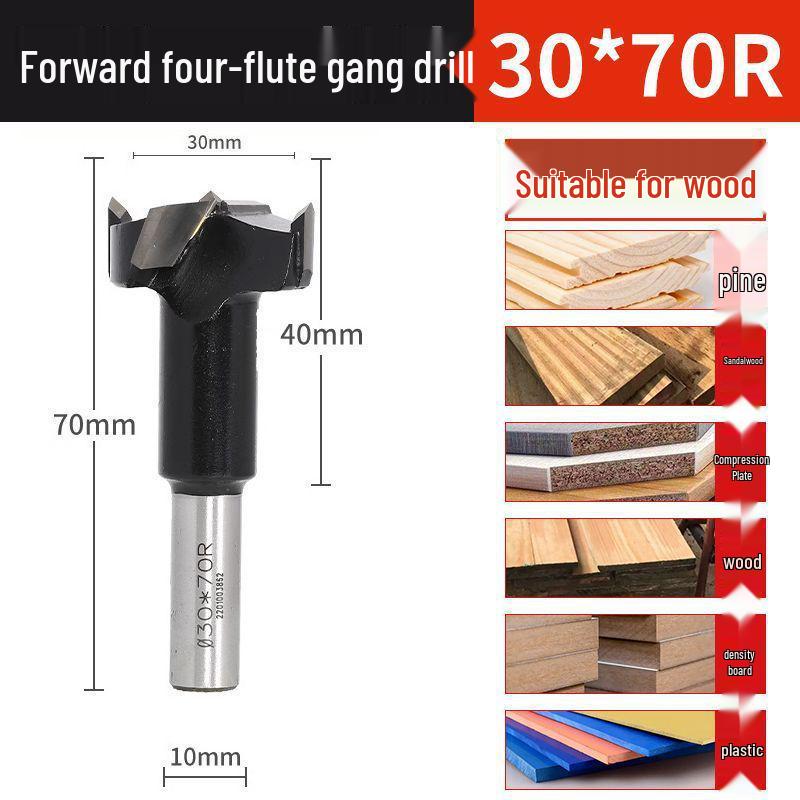 12 мм Фрезерная фреза для сверления боковых отверстий по дереву, пробойник для отверстий