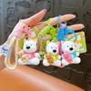 Anti-loss Puppy Doll Key Ring Cartoon Cute Bag Pendant West Highland Terrier Keychain  Couple