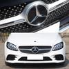 Car Sticker Hot 2026 For Benz 3D ABS logo The front grille star logo badge mirror bottom for Mercedes-Benz W167 GLC GLE CLS 2020