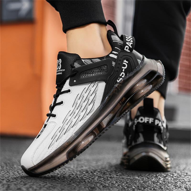 Повседневные кроссовки мужские на шнуровке новые весенние и осенние кроссовки для бега на открытом воздухе дизайнерские плоские удобные мужские кроссовки для фитнеса