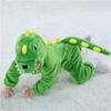 LOLANTA Dinosaur Kigurumi Kids Halloween Costume Baby Romper Overalls for Boys and Girls Green Size 120
