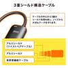 SANWA SUPPLY Адаптер HDMI к Alt Type-C (Режим DP) (4К/60Гц) AD-HD26TC