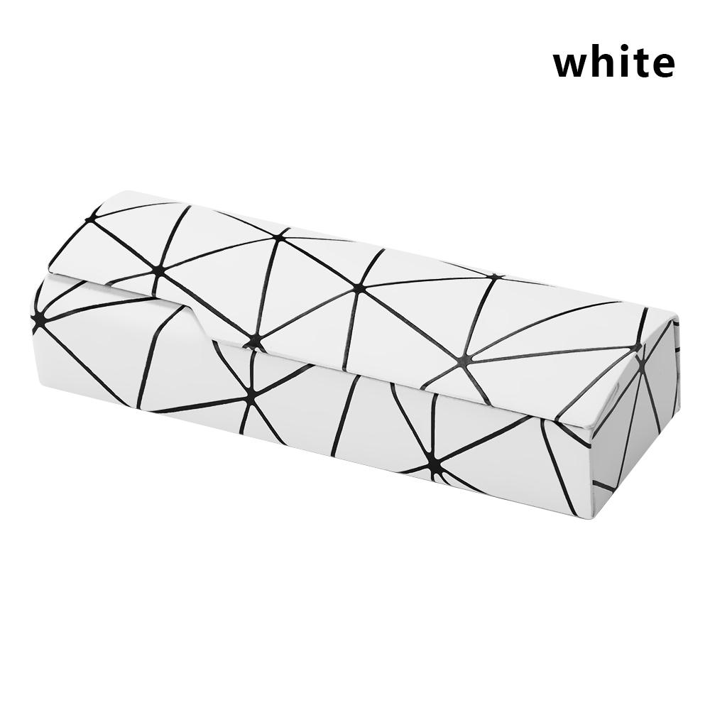 Модная прямоугольная коробка для очков, высококлассная коробка для солнцезащитных очков, портативный металлический устойчивый к давлению футляр для очков, защитный аксессуар для очков