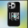 44 L-Чехол для телефона Льюиса Хэмилтона Для iPhone 16,15,14,13,12,11,Mini,Pro,SE,MAX Серый Матовый Силиконовый Черный Чехол