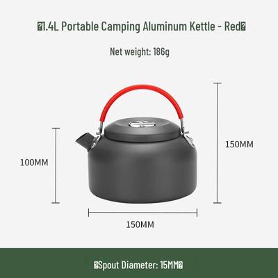 Jundingying K03 Портативный походный чайник 1,4 л
