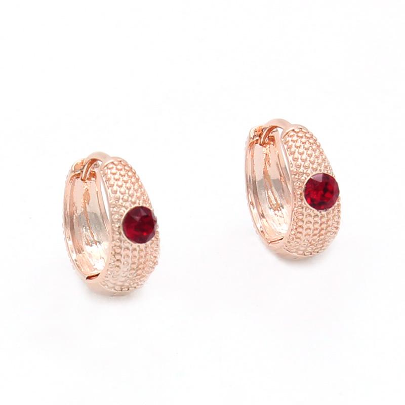 Модные красочные серьги-капли с кристаллами для женщин и девочек, ювелирные изделия для свадебной вечеринки, серьги цвета розового золота, подарок