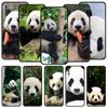 Чехол для телефона с изображением китайского медведя панды для Samsung Galaxy A12 A32 A50 A70 A20E A20S A10S A22 A30 A40 A42 A52 5G A02S A04s