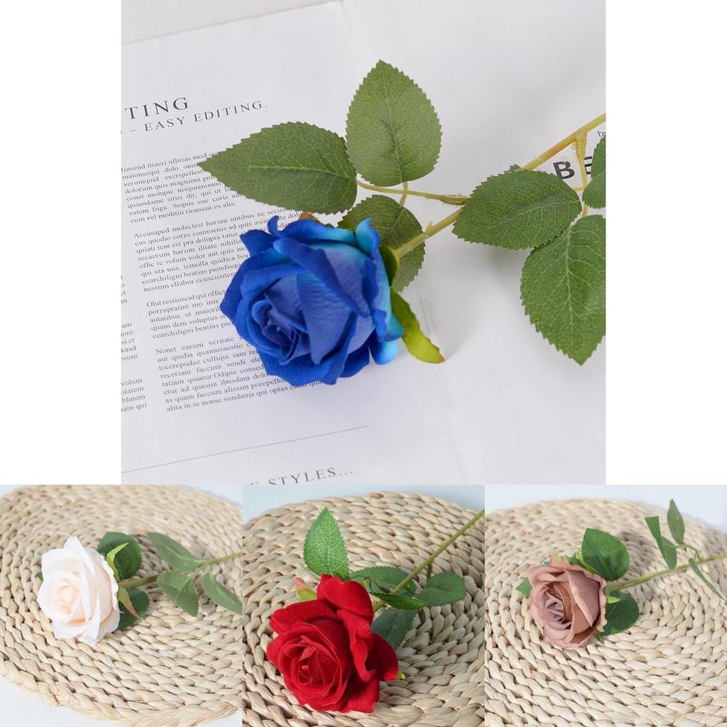 Elegant Rose Faux Flower Waterfall With Silk Roses For Gift Table Decor And Special Occasions