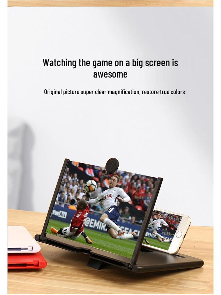 3D Фильтр синего света Мобильный усилитель с выдвижной подставкой для защиты глаз