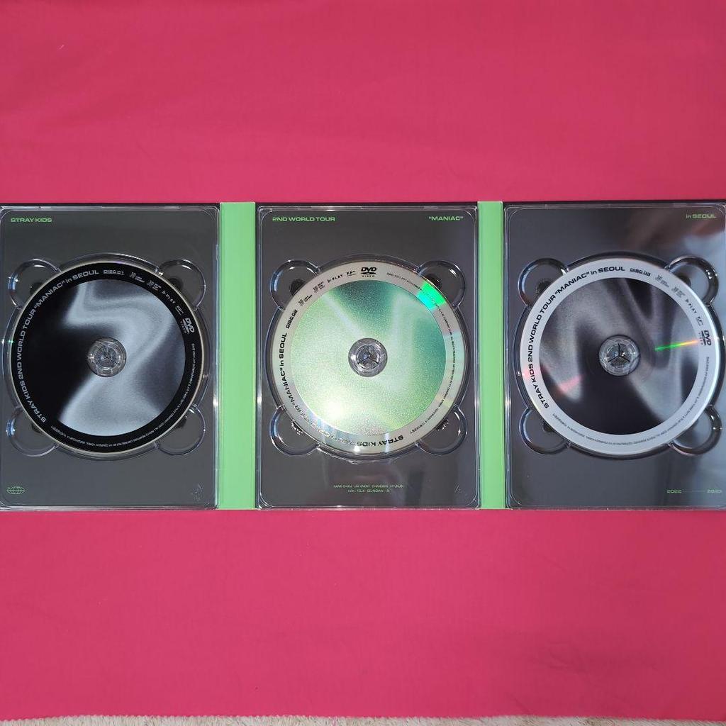 [USED] Stray Kids MANIAC in Seoul DVD Seoul Concert