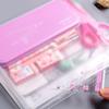School Stationery Zipper Folders Office File Holder Document Bag School Folder Binder Pockets