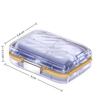 Seal Pill Box Large Capacity with 7 Day Compartments Weekly Pill Organizer Food Grade Light Proof Design Storage Box