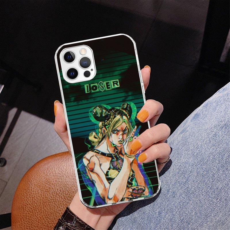 Чехол для телефона JoJo's Bizarre Adventure Джолин Куджо для iPhone 17 Air 16 Pro Max 16E 15 + 14 Plus 11 12 13 Mini 7 8 SE Подарок Печать C