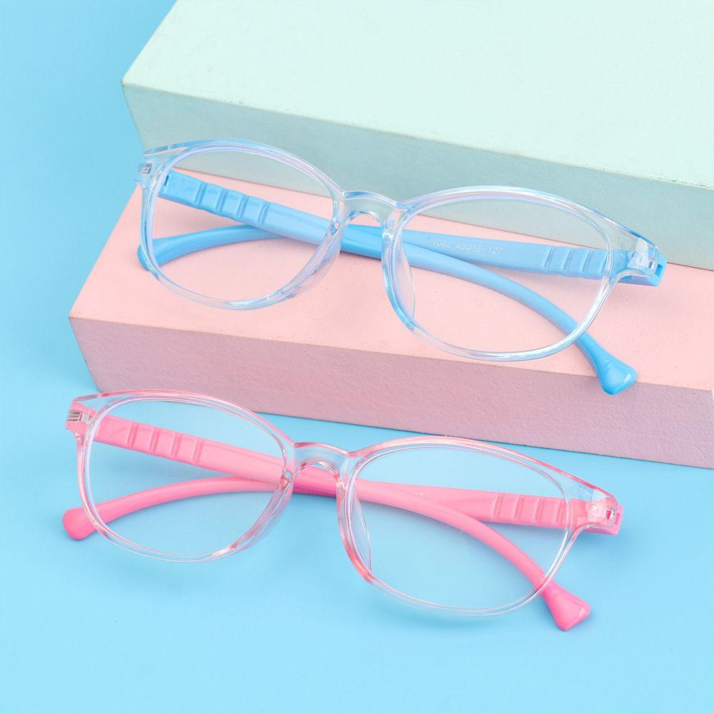 Computer Online Classes Kids Glasses Ultra Light Frame Comfortable Eyeglasses Anti Blue Light