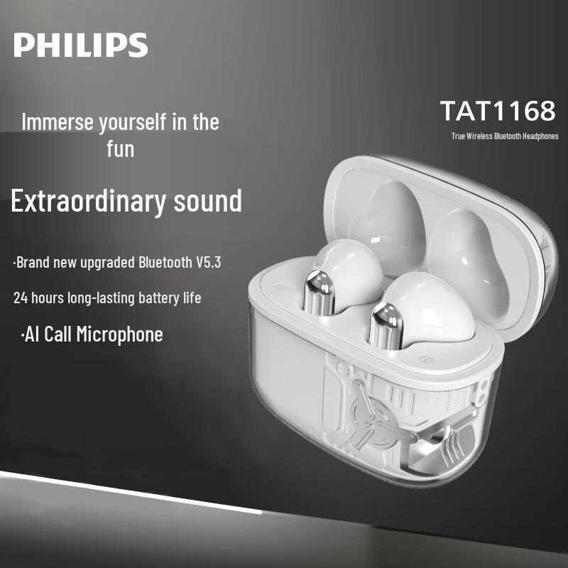 Philips TAT1168 Полувнутриканальные полностью беспроводные наушники