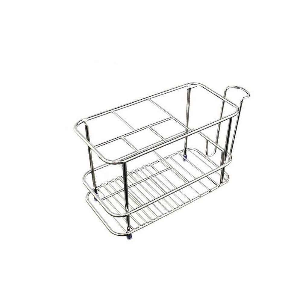 Easy to Clean Toothbrush Holder Stainless Steel Shower Table Bracket  Bathroom