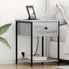 Nightstand Set (2 pcs) Grey Sonoma 42 x 41 x 56 cm Engineered Wood