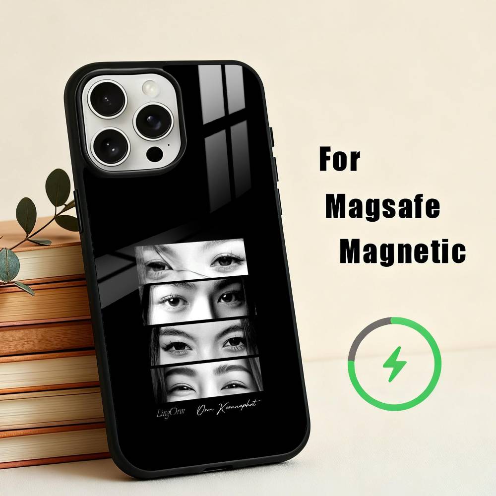 The S-Secret of UsLingorm Phone Case For iPhone 17,16,15,14,13,12,Plus,Pro,Max for Magsafe Magnetic Wireless Charging