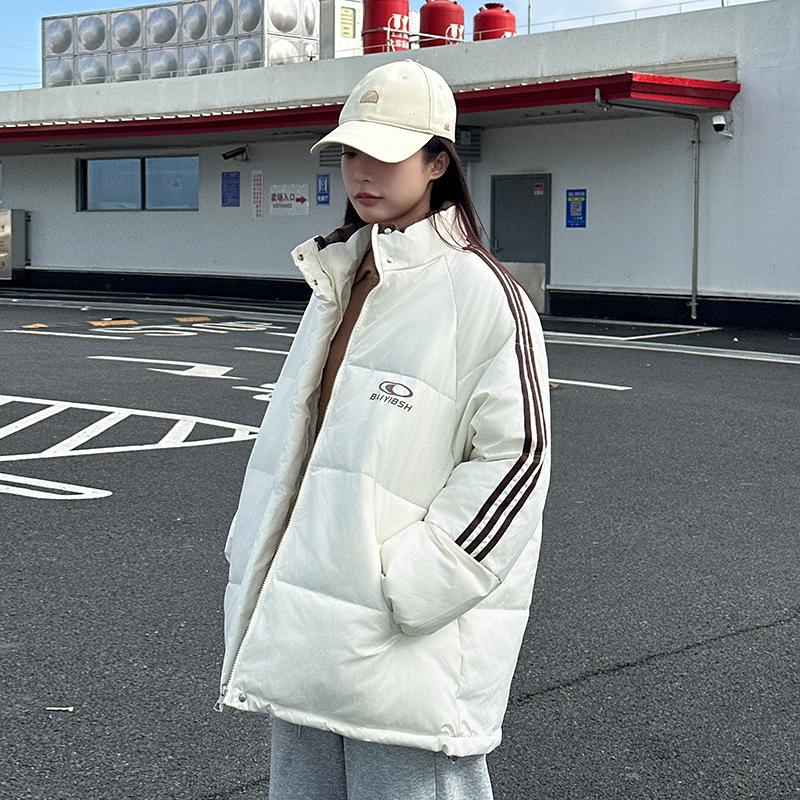 Down cotton clothes women's short cotton clothes winter new hooded student thickened bread clothes jacket