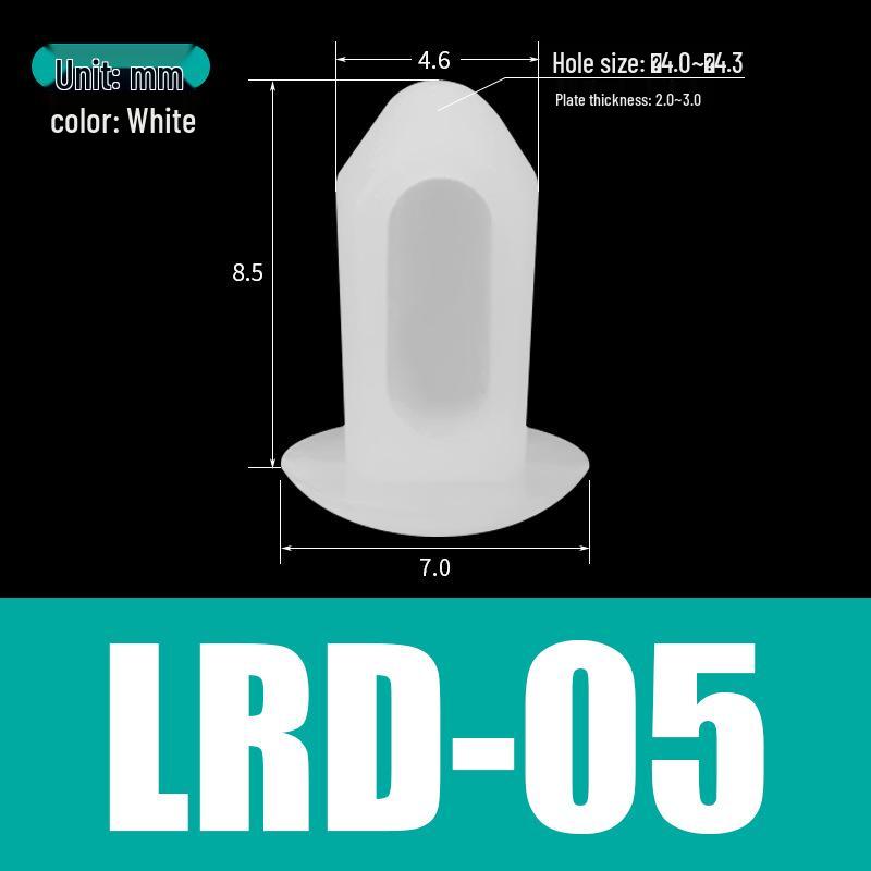 Cloud Science Нейлоновый Заклепка LRD-04: Простая фиксирующая пряжка для печатной платы с дюбелем
