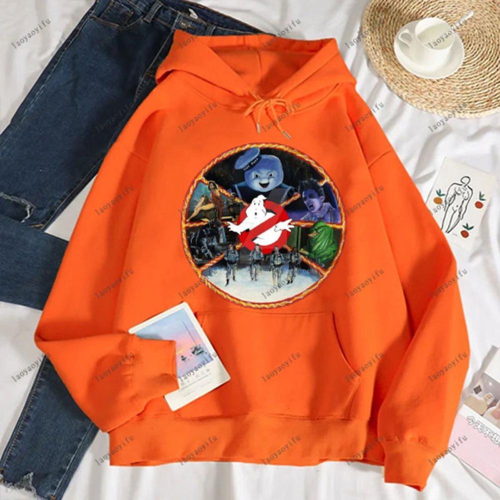 Ghostbusters Hoodie Men's Sweat-shirt Autumn New Products Korean Style Clothes Clothes for Men Japanese Hoodie Long Sleeve