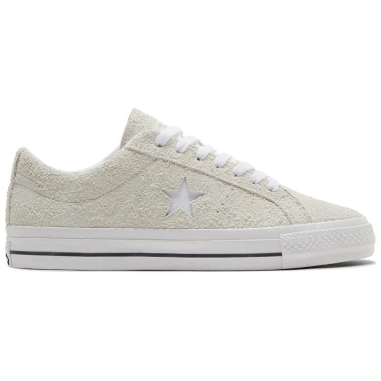 Converse Кроссовки унисекс One Star Pro Ox Egret кремово-черные белые A03220C