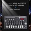 Светодиодный Par-светильник с управлением DMX512 Контроллер сценического освещения DMX512 со встроенными сценами и ЖК-дисплеем, простой в использовании