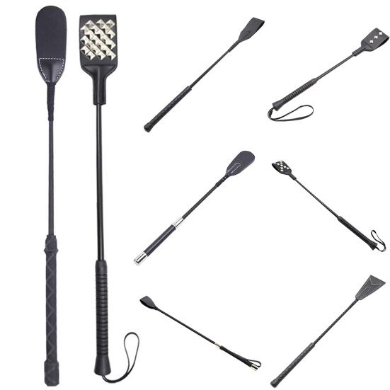 Yousheng Секс-раб Игрушка для сдерживания Искусственная кожа Ручная плеть для взрослых Пары Любовники