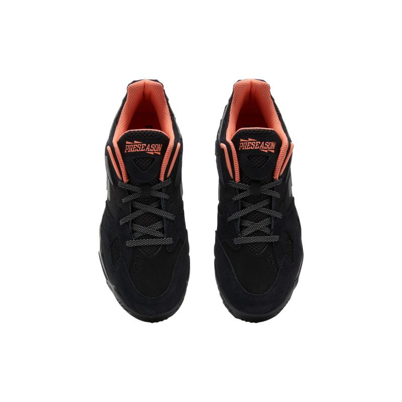 Reebok Предсезонные 94 Низкие Винтажные Баскетбольные Кроссовки Унисекс Черные Кроссовки 100205105