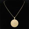 Talisman of Protection Good Luck Wealth Seal of Solomon Stainless Steel Necklaces Pendants Women Men Jewelry