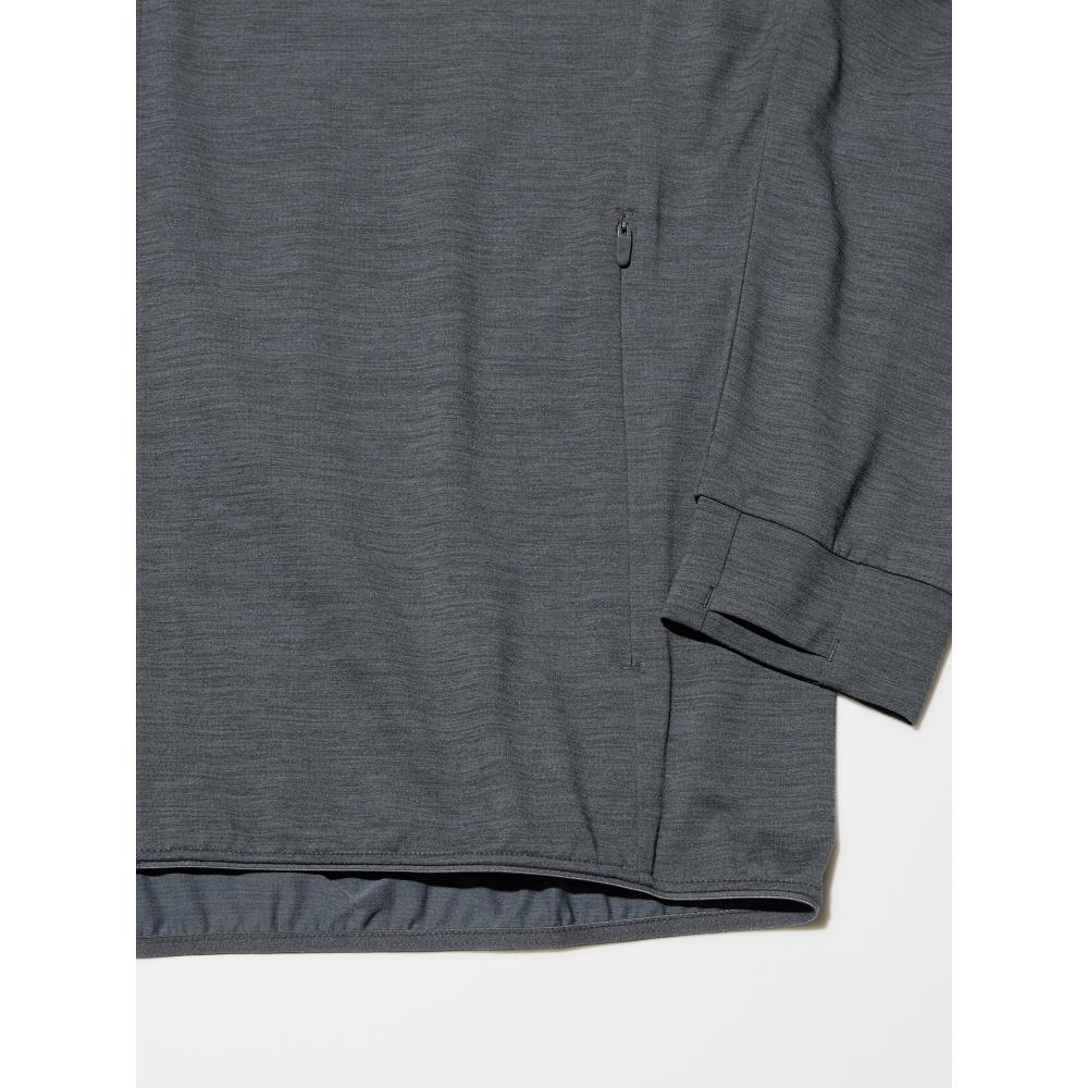 Uniqlo Мужская парка с ползунком Dry Ex с защитой от УФ-лучей