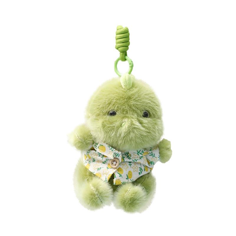 Adorable Plush Dinosaur Toy With Bunny Shape For Girls Gift And Keychain Decor