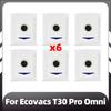 Совместимость с Ecovacs T30 Pro Omni Robot Сменная боковая щетка HEPA-фильтр Насадка для швабры Пылесборник Запасные части Аксессуары