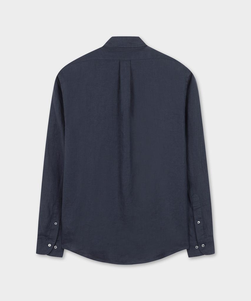 Рубашка из ирландского льна BROOKS BROTHERS Baird Mcnutt (военно-морской флот) (Bbthmm0012Qfm)