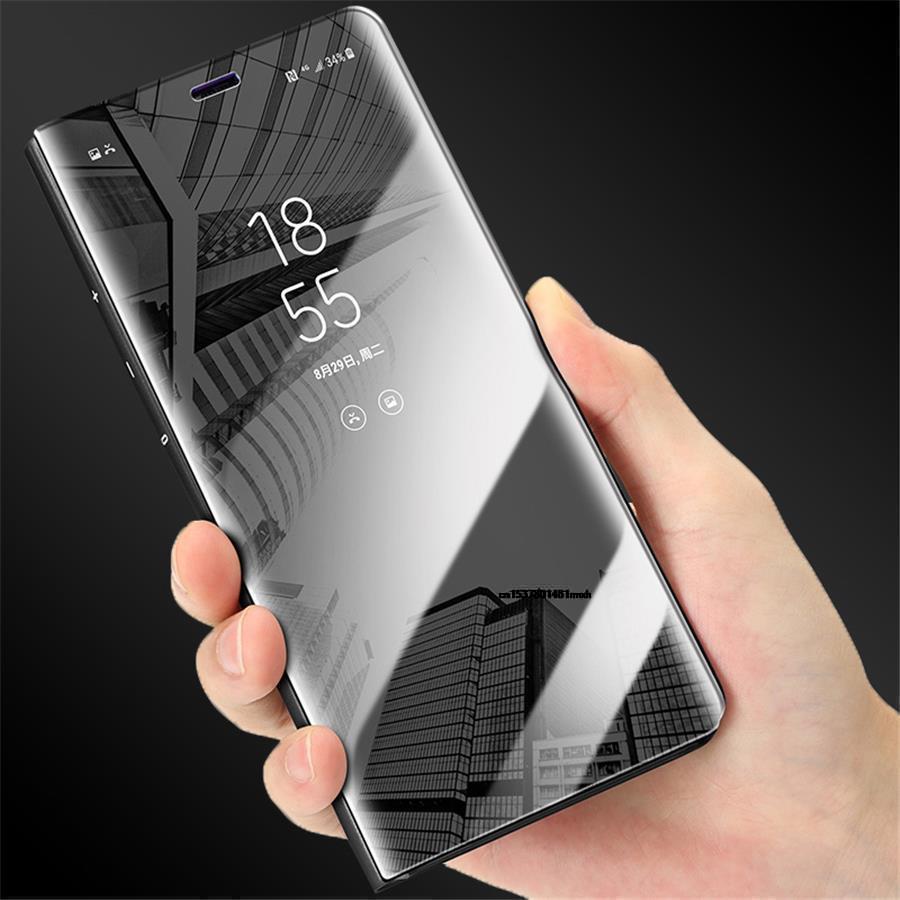 Умный чехол-книжка с зеркальным окном для Samsung Galaxy S25 Ultra Shell S 25 Edge S24 Plus S25Plus S25Ultra S25Edge Кожаная крышка для телефона