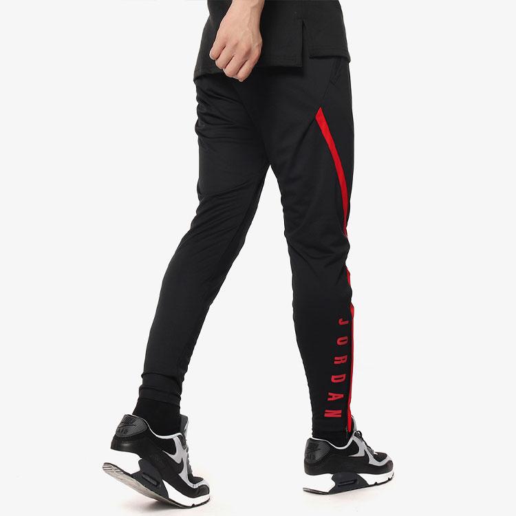 Jordan Мужские вязаные спортивные штаны Черно-красные 889712-011
