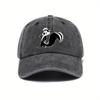 Unisex  Women Adjustable Snapback Baseball Cap with Animal Print  Breathable Unisex Hat Suitable for Outdoor Travel Streetwea