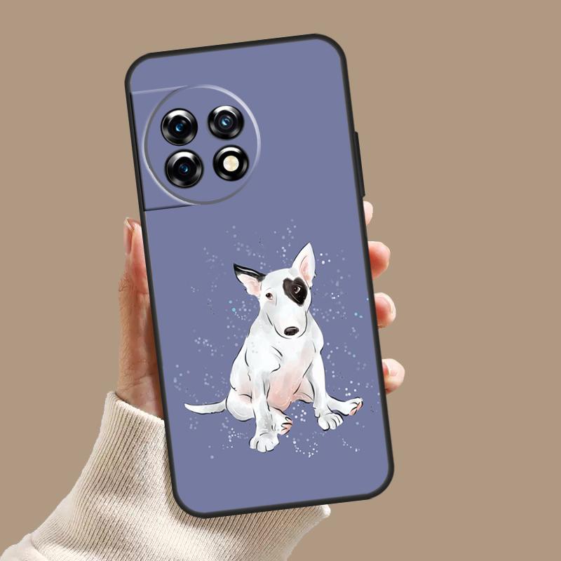 Чехол для телефона OnePlus с изображением английского бультерьера для OnePlus Nord 5 CE 4 3 Lite N20 N30 OnePlus 15 13 12 11 8 9 10 Pro 12R 13T 13R