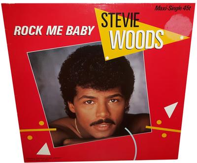 LP Пластинка СТИВИ ВУДС - Rock Me Baby 608000213 Ariola 1986 Европа Соул/Фанк Б/У