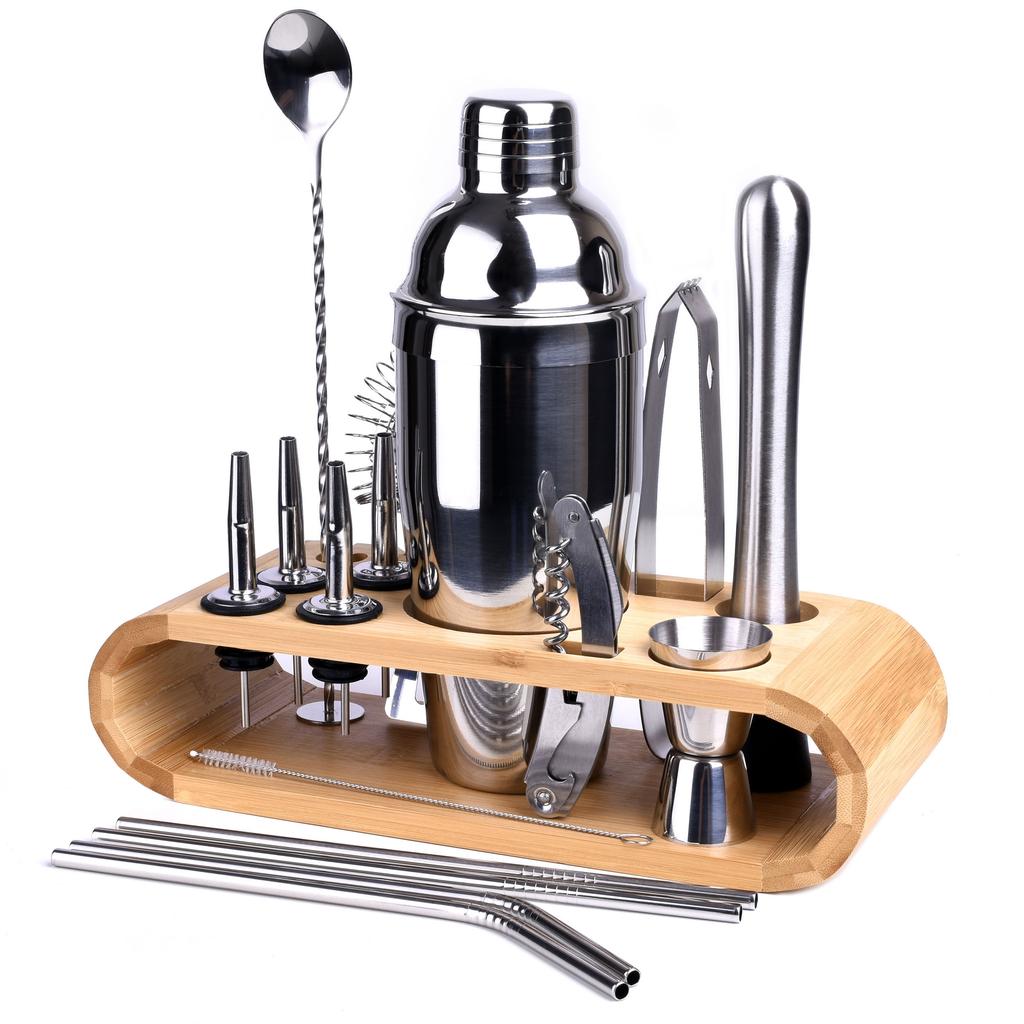 Gaston Shaker Stand Bartender Set 17 Pieces