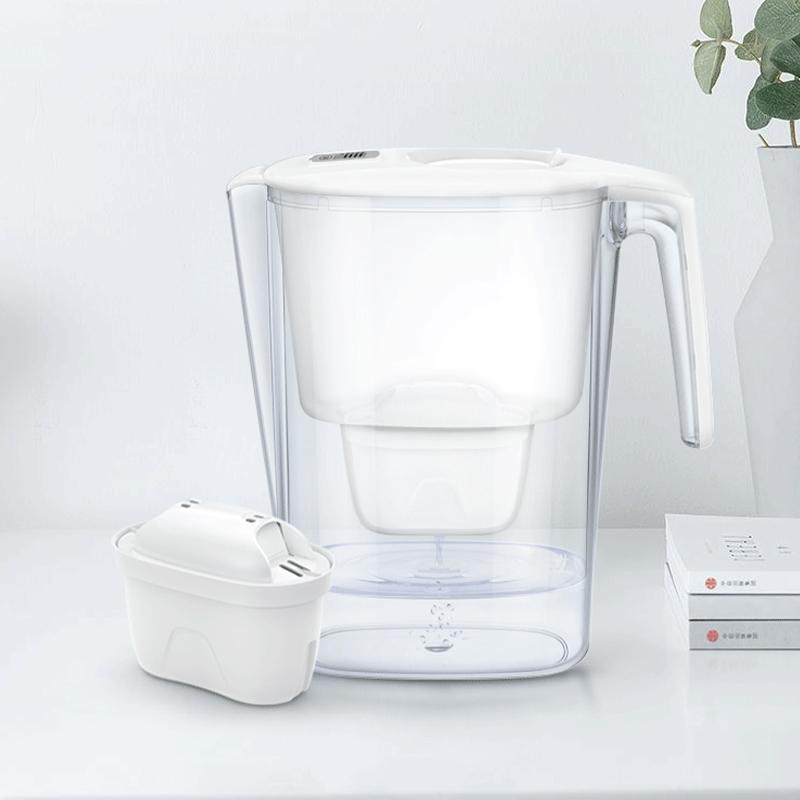 Бытовой кувшин-фильтр для воды Удаляет накипь и хлор Большая емкость Стерилизует и уменьшает содержание хлора