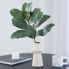 Lifelike Artificial Magnolia Leaf Branches 57cm Simulated Green Plants Home Office Decor