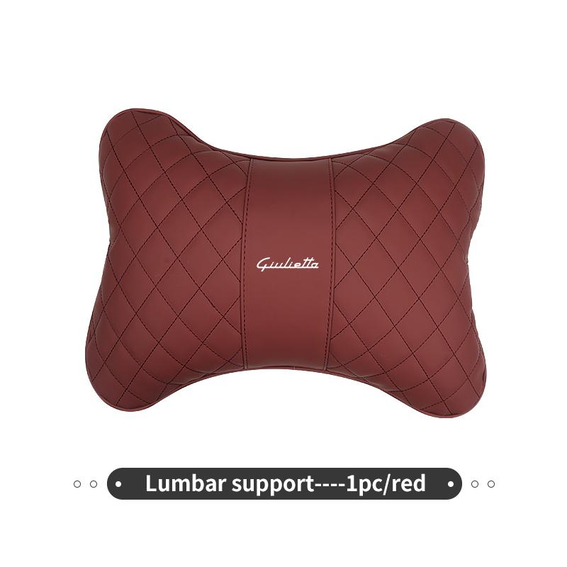 Car Headrest Neck Support Seat Lumbar Cushion Soft Neck Pillow Auto Accessories For Alfa Romeo Giulietta 940 2010-2014 2015 2016