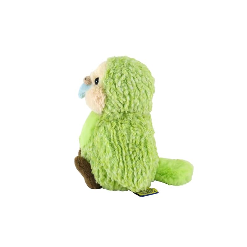 SunLemon Fluffies Маленький Какапо 15x14x16см Плюшевое Животное, Милый, Серия Редких Животных, P-1403