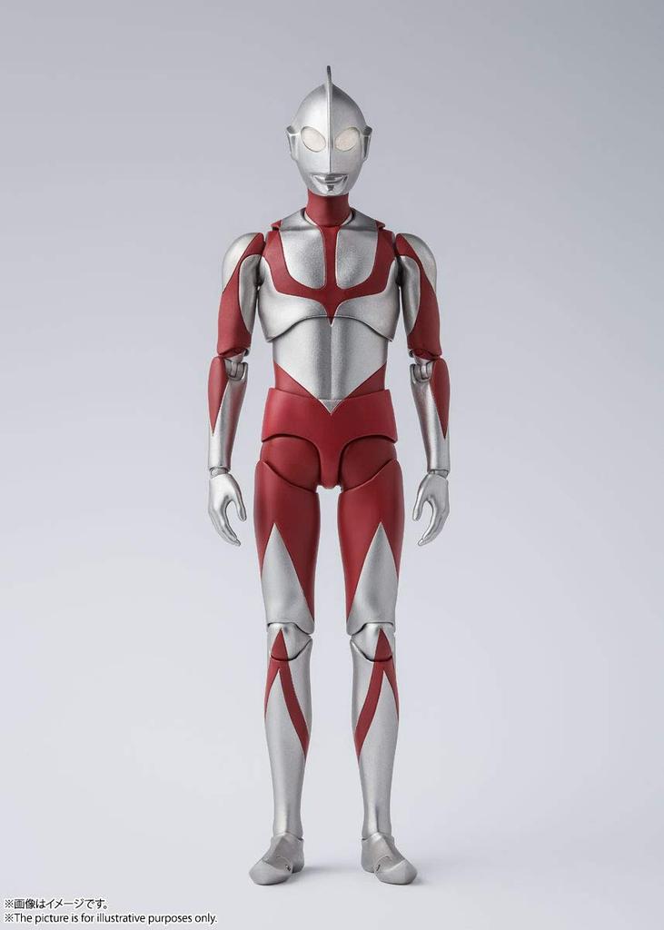 SHFiguarts Ультрамен (Шин Ультрамен) Подвижная фигурка диаметром около 150 мм, окрашенная из АБС-пластика и ПВХ BAS60867