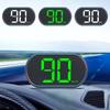 Спидометр в милях в час для автомобиля, одометр в милях в час, проекционный дисплей, мини-автомобильный смарт-дисплей с 3,2-дюймовым светодиодным экраном, портативный автомобиль
