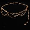 Metal Waist Chain For Women With Carved Details Unique Jewelry For Autumn Winter Fashion