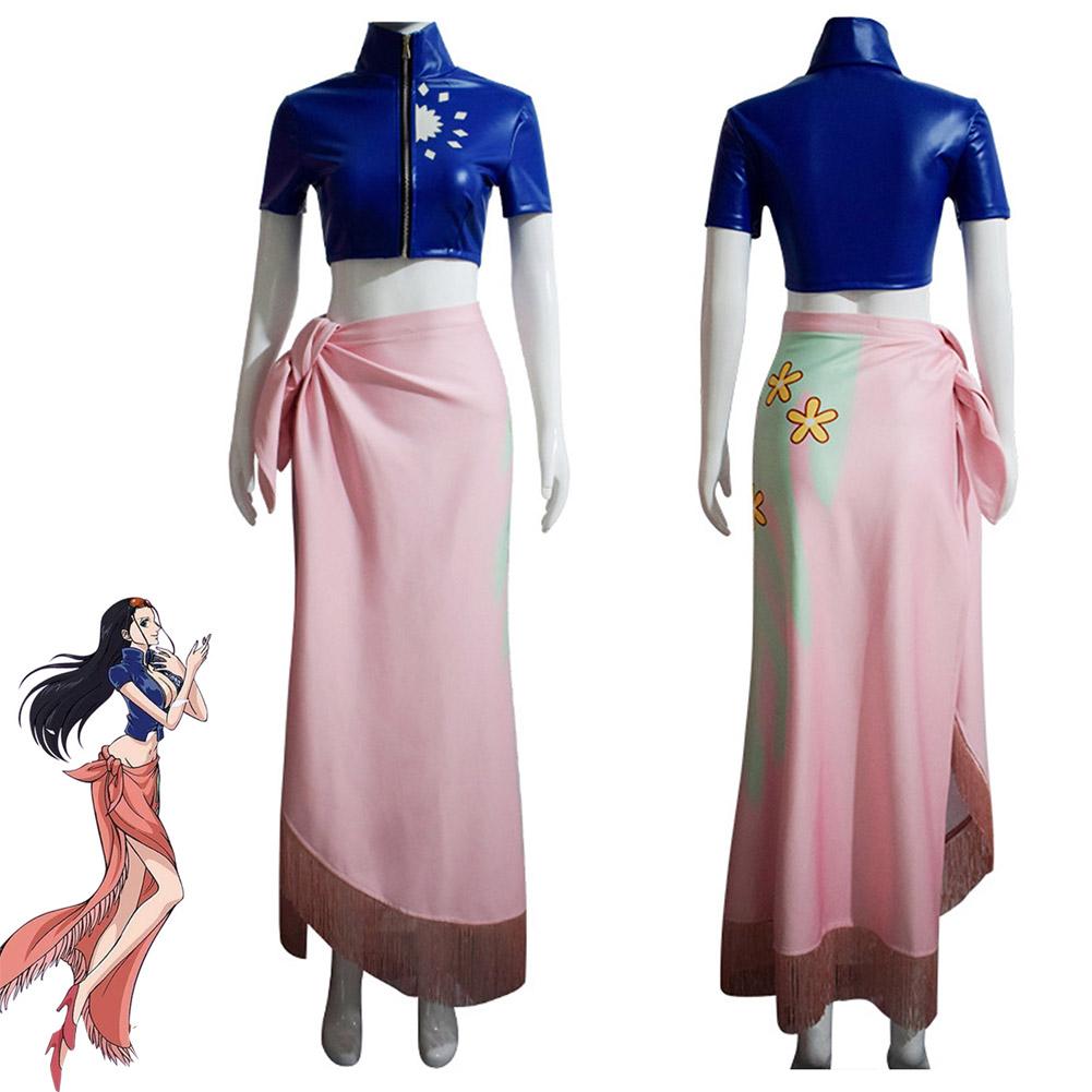 Anime Cosplay Costume Dress Outfits Nico Robin Carnival Suit Custom Halloween Party Suuit Costumes For Girl