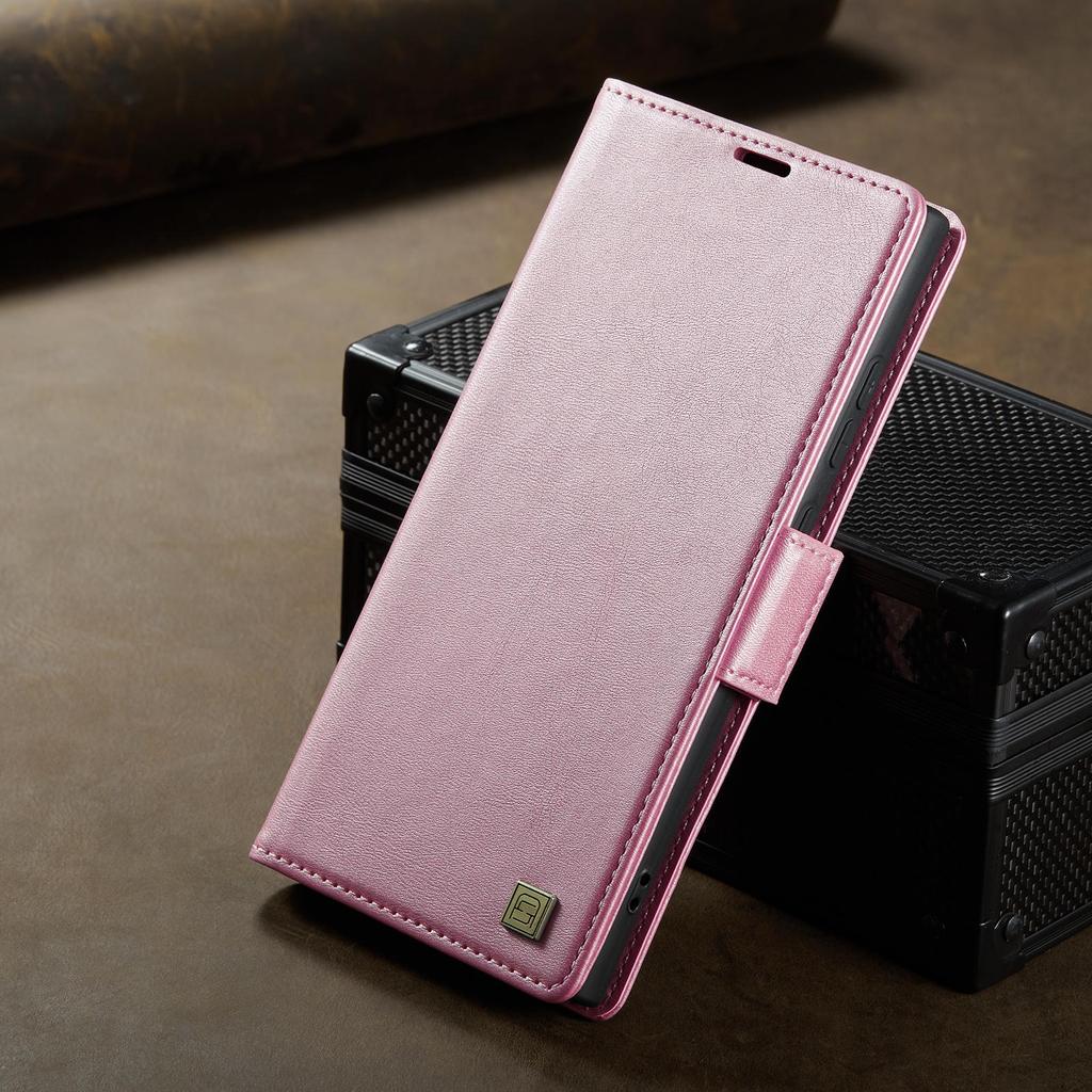 Роскошный Ретро Чехол-кошелек для телефона из коровьей кожи с подставкой-книжкой для iPhone 17 16 15 Pro Max Samsung S25 S24 Ultra Redmi Note 14 13 с магнитным слотом для карт и откидной крышкой