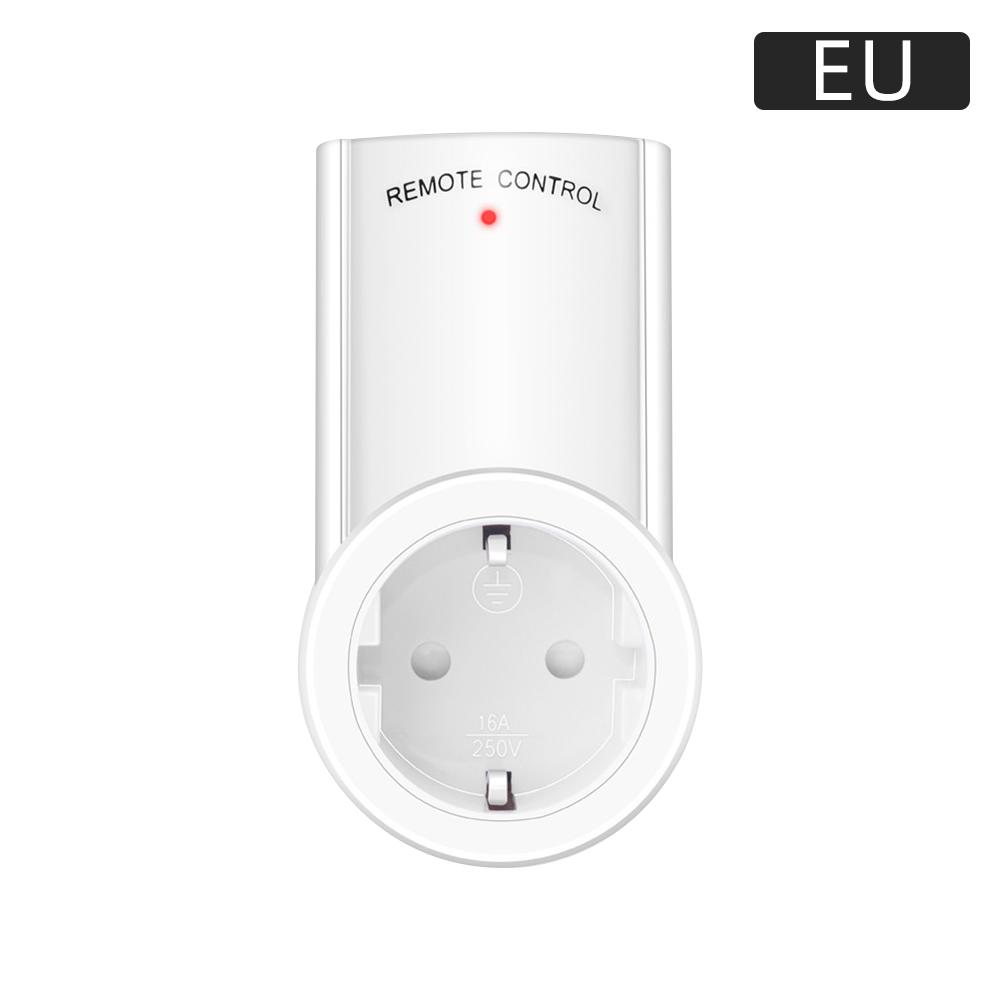 RF 433mhz Smart Socket Wireless Remote Control Outlet Adaptor Wall Electrical Switch Home Lamp EU UK US FR Plug For Smart Home